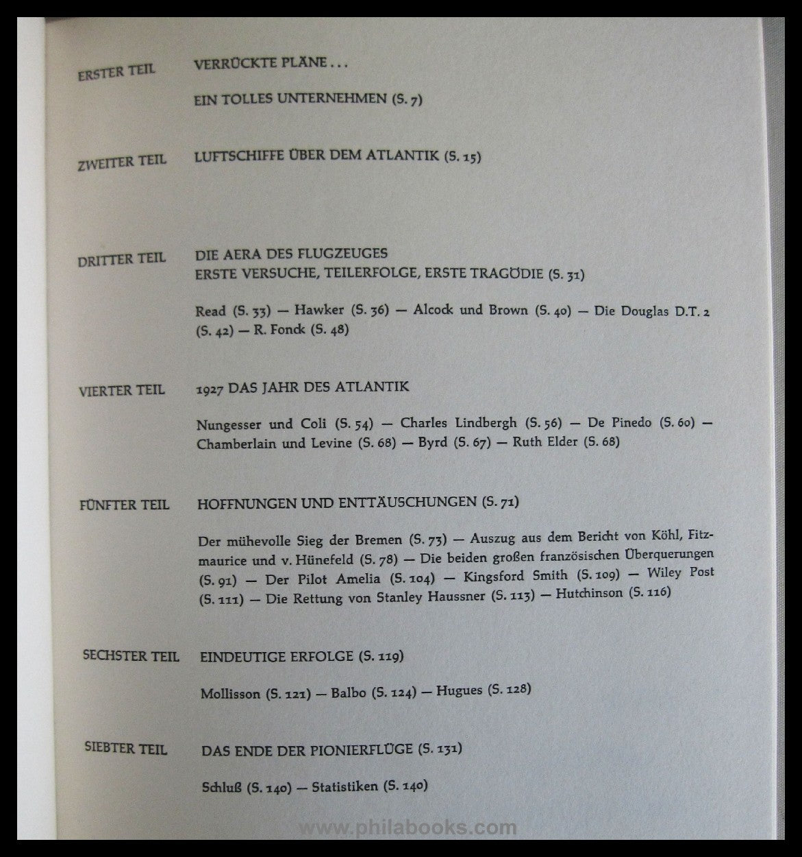 van Hoorebeck, A., Pioniere des Nordatlantikflugs, 1968, übersetzt ...