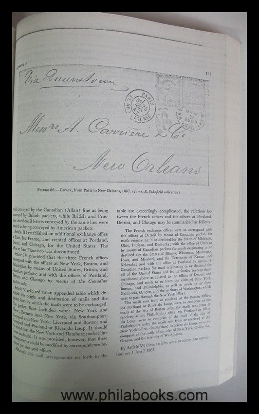 Hargest, G.E.,  History of Letter Post Communication between the U ...