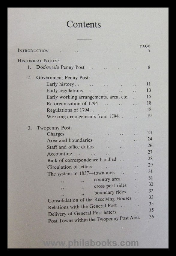 Brumell, G., The Local Posts of London 1680-1840. With a descripti ...