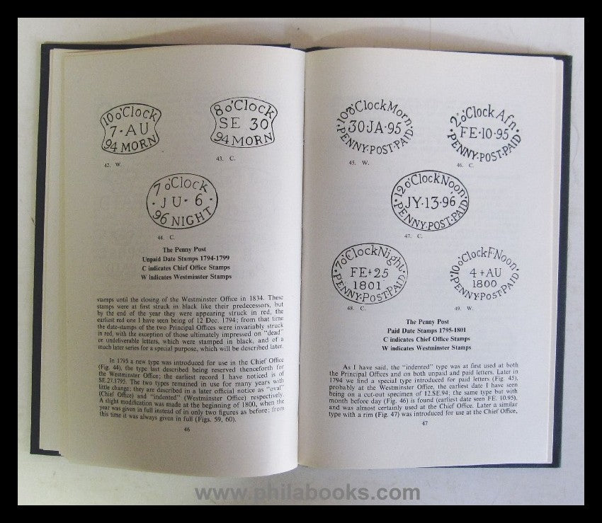 Brumell, G., The Local Posts of London 1680-1840. With a descripti ...