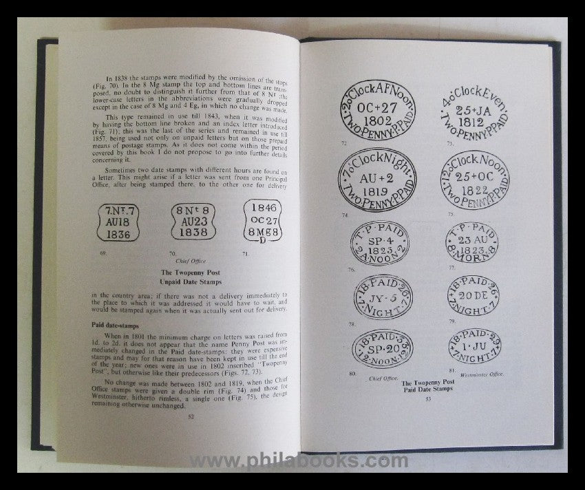 Brumell, G., The Local Posts of London 1680-1840. With a descripti ...