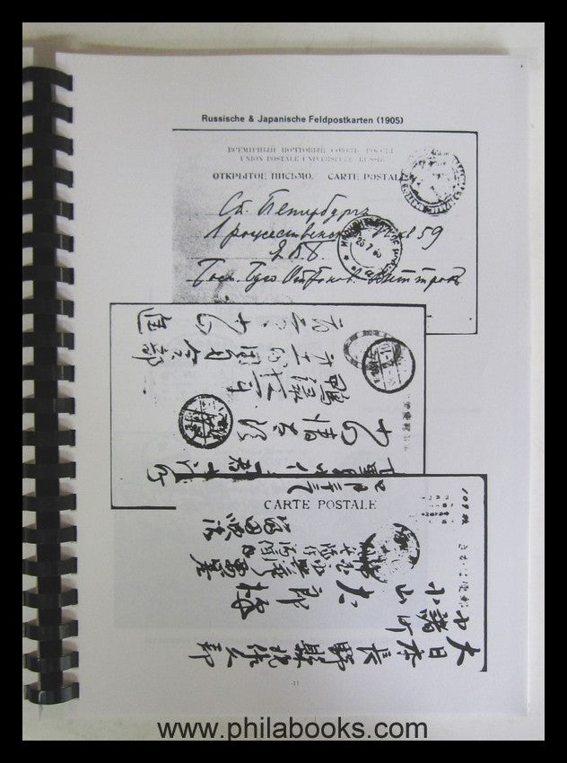 Wolter, K.-K., Die Postzensur, Handbuch und Katalog, Geschichte, T ...