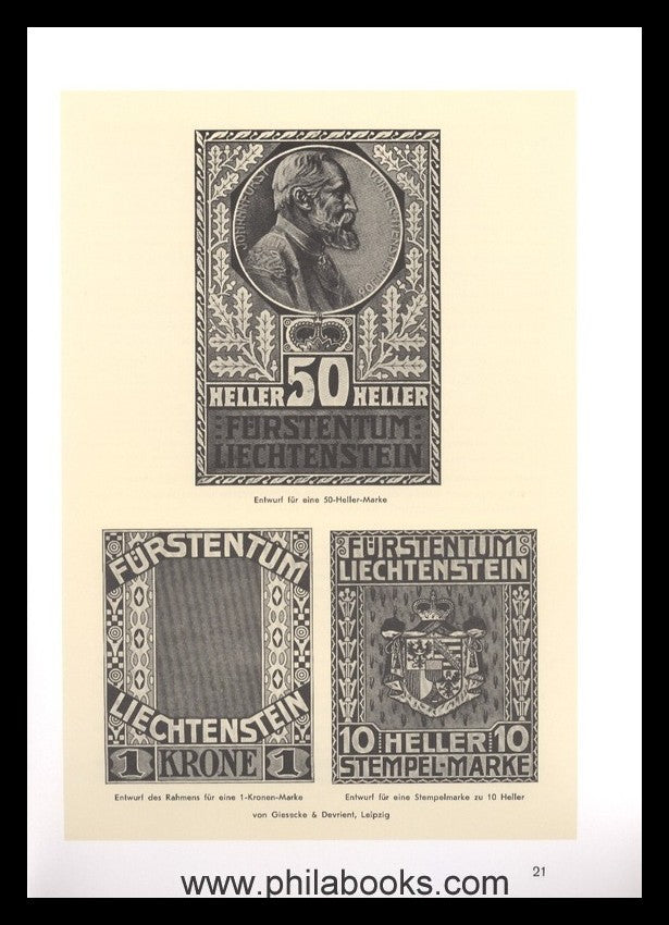 Sieger, H.E., Liechtenstein 1912, Zur Erinnerung an die vor 25 Jah ...