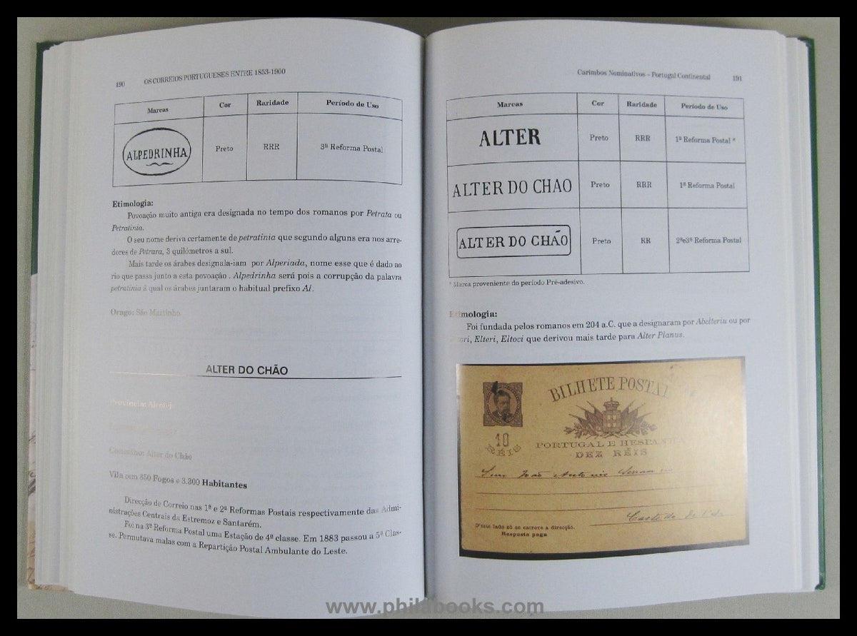 Vaz Pereira, P.M., Os Correios Portugueses Entre 1853-1900, Tomo I ...