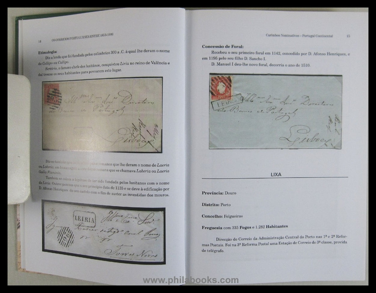 Vaz Pereira, P.M., Os Correios Portugueses Entre 1853-1900, Tomo I ...
