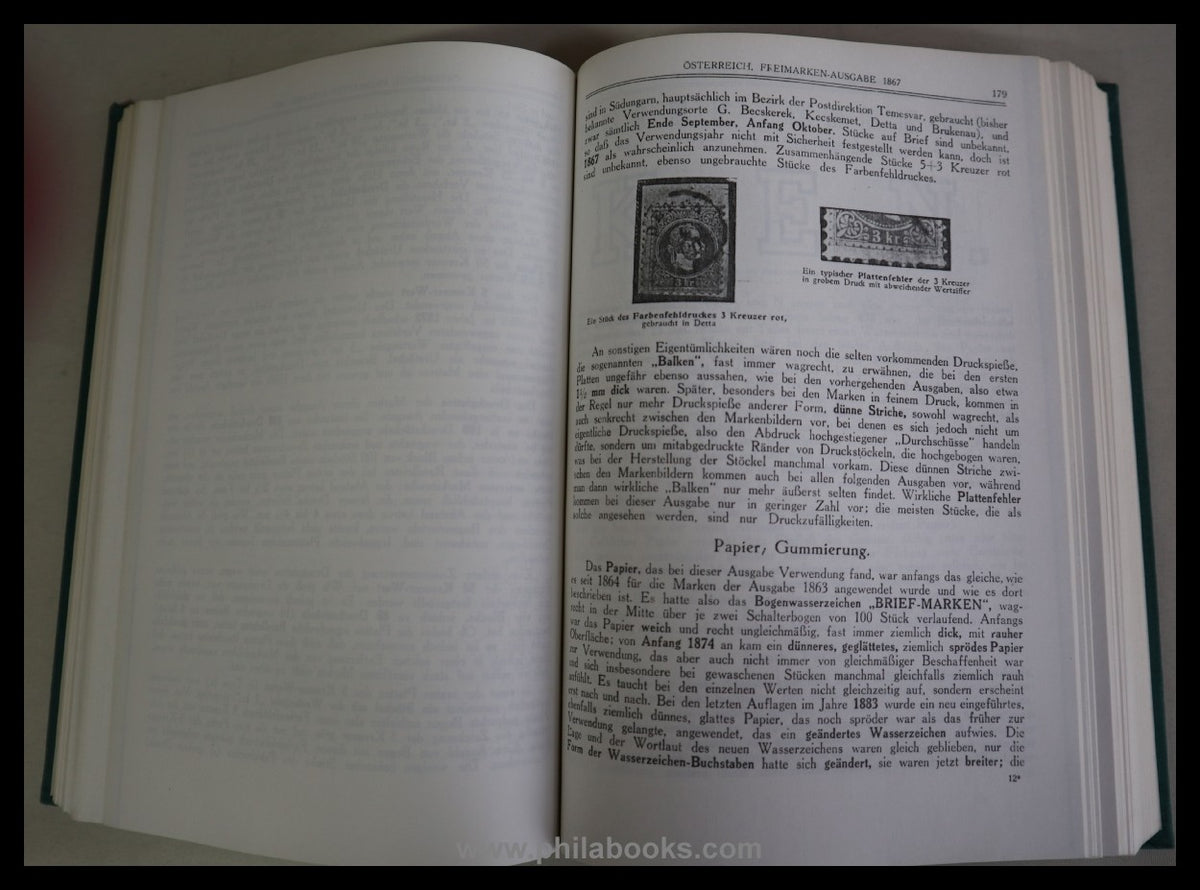 Müller, Edwin, Die Postmarken von Österreich, Handbuch Österreich  ...