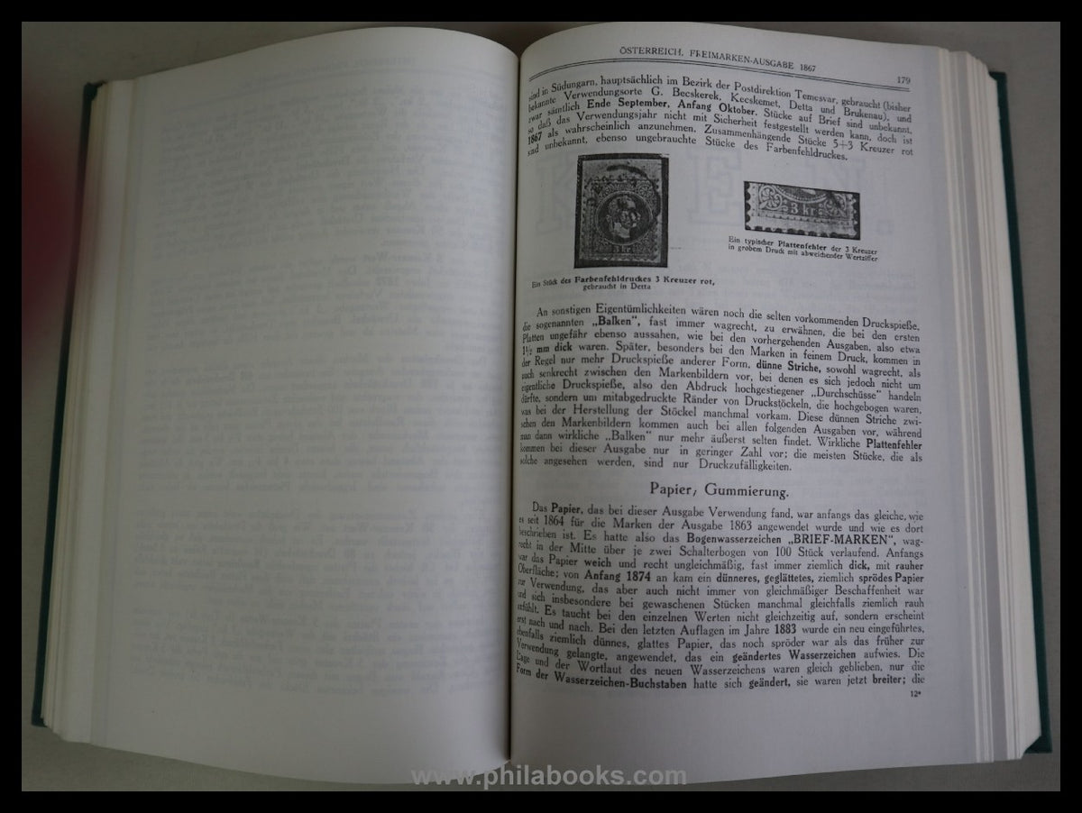 Müller, Edwin, Die Postmarken von Österreich, Handbuch Österreich  ...