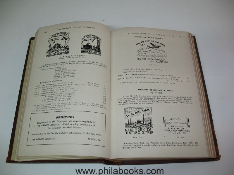 American Airmail Catalogue 1950, A Reference Listing of the Airpos ...