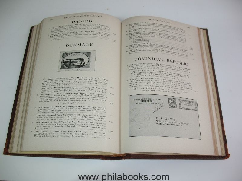 American Airmail Catalogue 1950, A Reference Listing of the Airpos ...