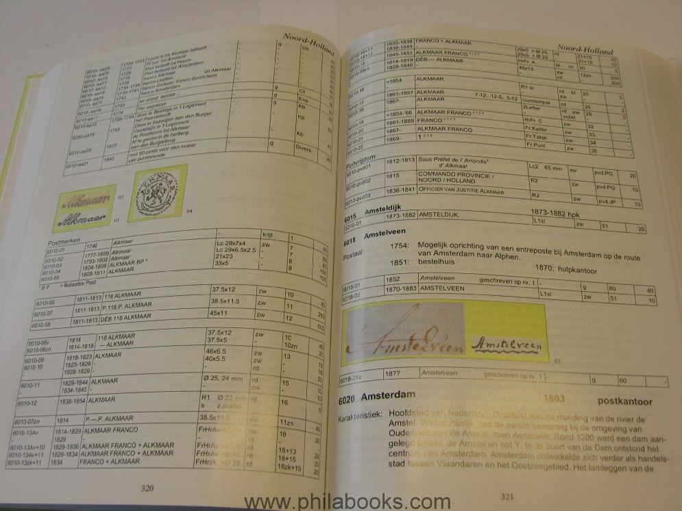 Postmerken & Postinrichtungen in Nederland tot 1871, Deel 1, 2006, ...