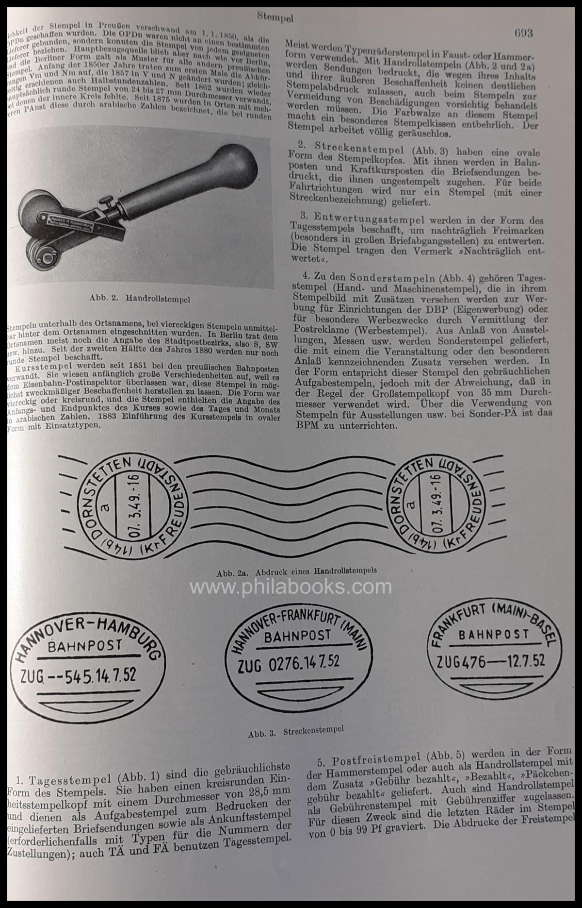 Bundesministerium für das Post-und Fernmeldewesen, Handwörterbuch  ...