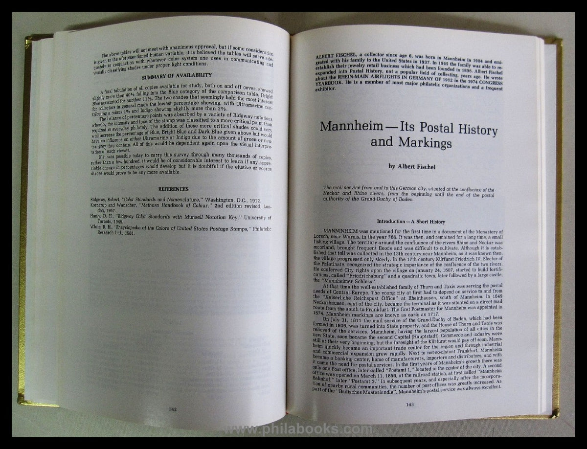 American Philatelic Congress Handbook (50th), 21.-23.09.1984, 265  ...