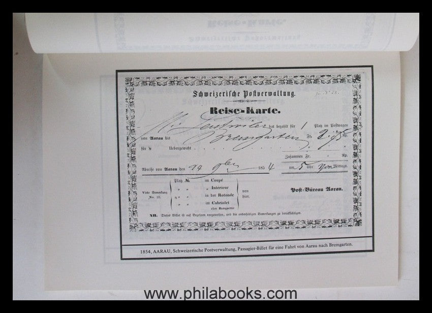 Muche, Fred:  Die Personenbeförderung durch die Post, hier der Tei ...