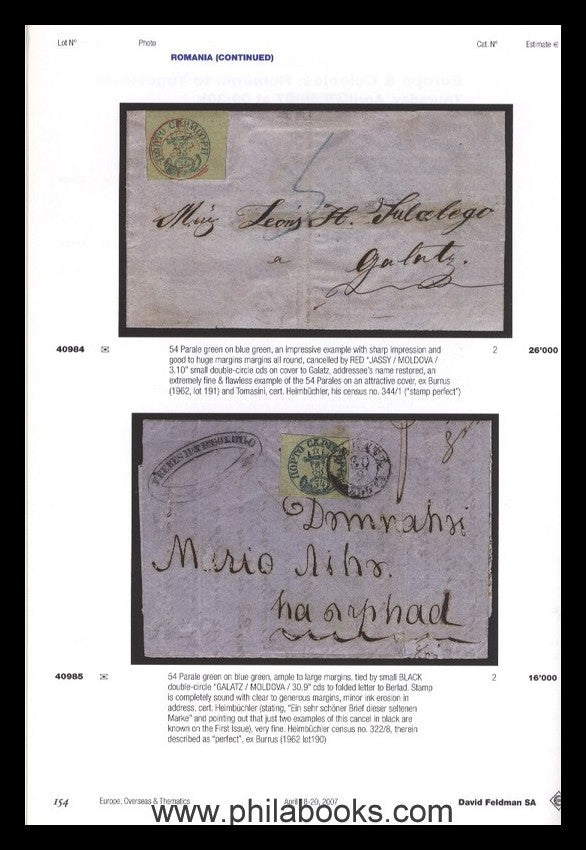 Feldman, auction, 2007-04, Romania