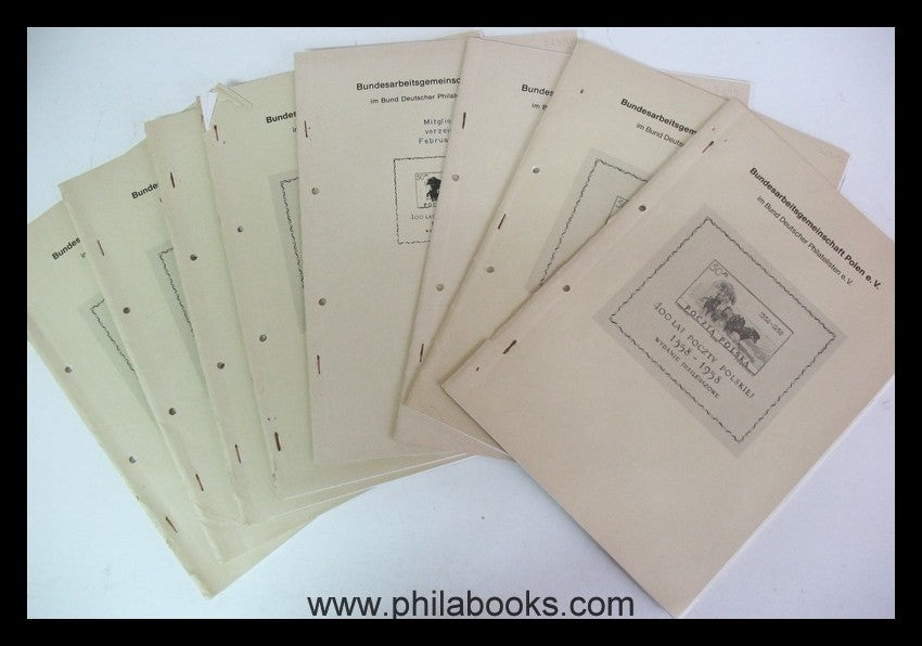 Federal Working Group Poland in the Association of German Philatelists, M ...