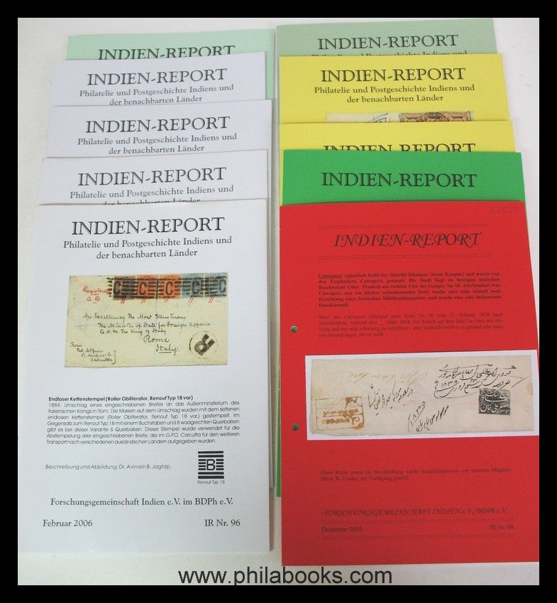 ForGe Indien, Indien-Report, Nr. 88-90, 92-99 ex 2002-2007, 11 Aus ...