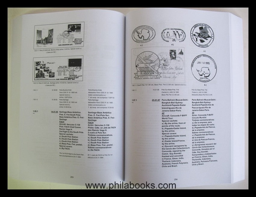 Madsen, Dr. Eduardo: Manual de Historia Aeropostal de Chile/ Handb ...