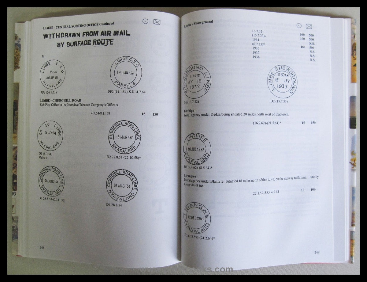 Proud, Edward B., The Postal History of Nyassaland, 1998, Postgesc ...