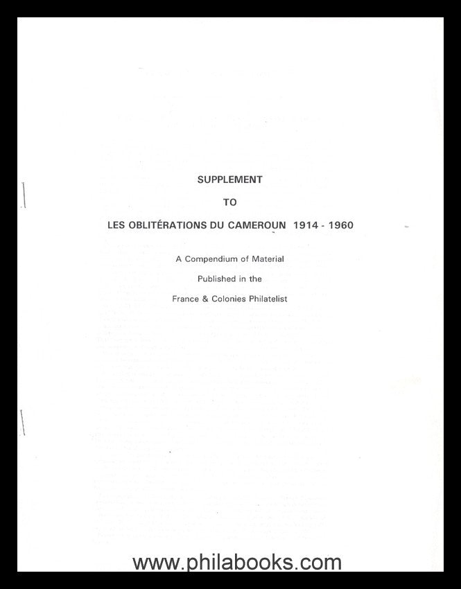Bratzel, MPJr./ Kraja, H./ Maddocks, RJ, Les Obliterations du ...