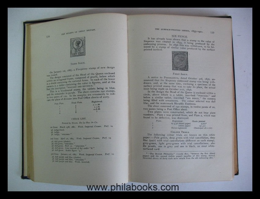 Oliver, Sidney AR/ Vallancey, F.Hugh, The Postage Stamps of Grea ...