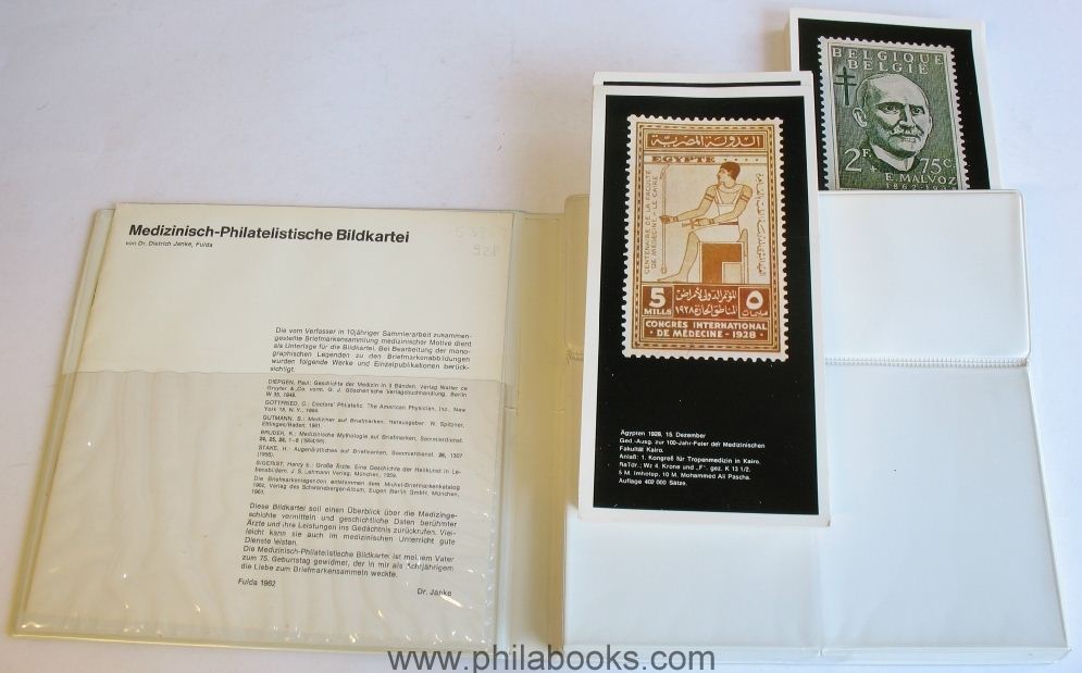 Janke, Dr. Dietrich, medical-philatelic picture index, Fuld...