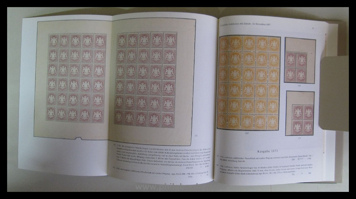 Corinphila, Auction 102, 1997-11, Bavaria