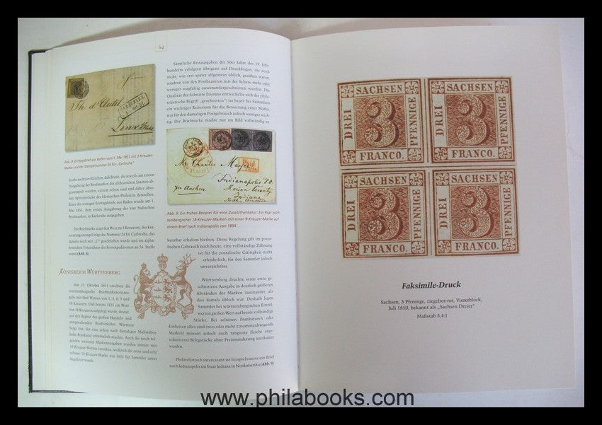 Deutsche Post (ed.): 150 years of the German stamp, anniversary ...