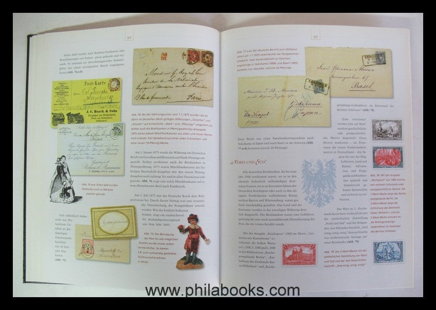 Deutsche Post (ed.): 150 years of the German stamp, anniversary ...