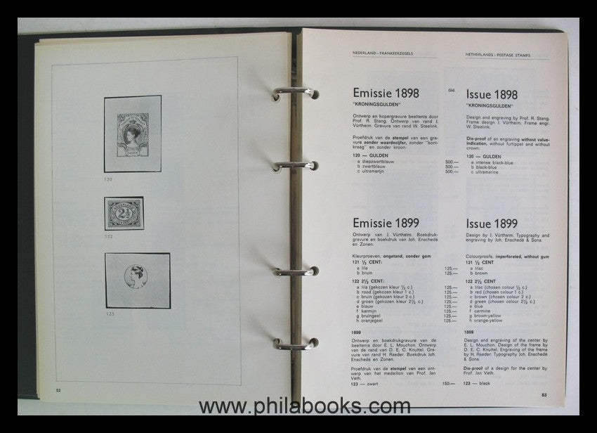 van Dieten, J.L., Catalogus Proeven, 1966, 199 S.,Katalog der Prob ...