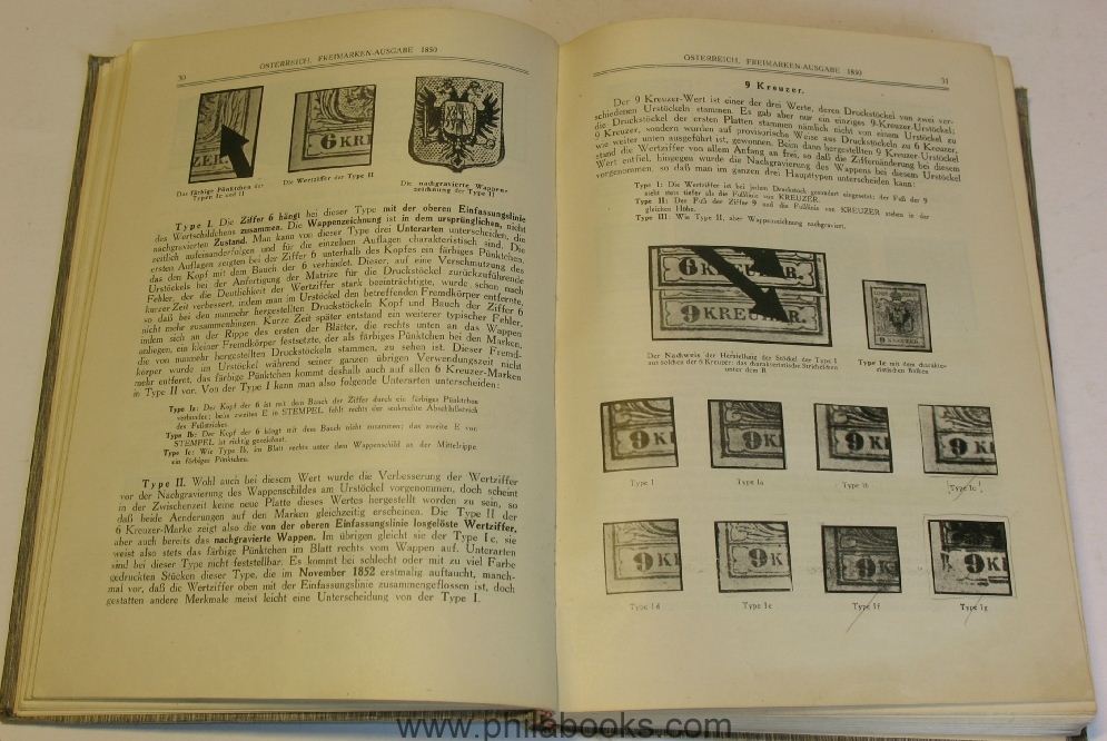 Müller, Edwin, Die Postmarken von Österreich, Handbuch Österreich  ...