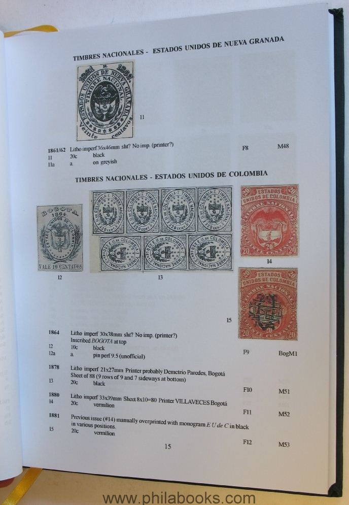 Anyon, A. D., Handbook of Colombian Revenue Stamps, 2009, Colombia ...