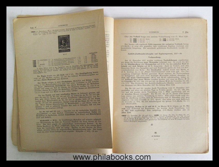 Rudolphi, H. von, Handbook of Stamp Studies, delivery 16/17, ...