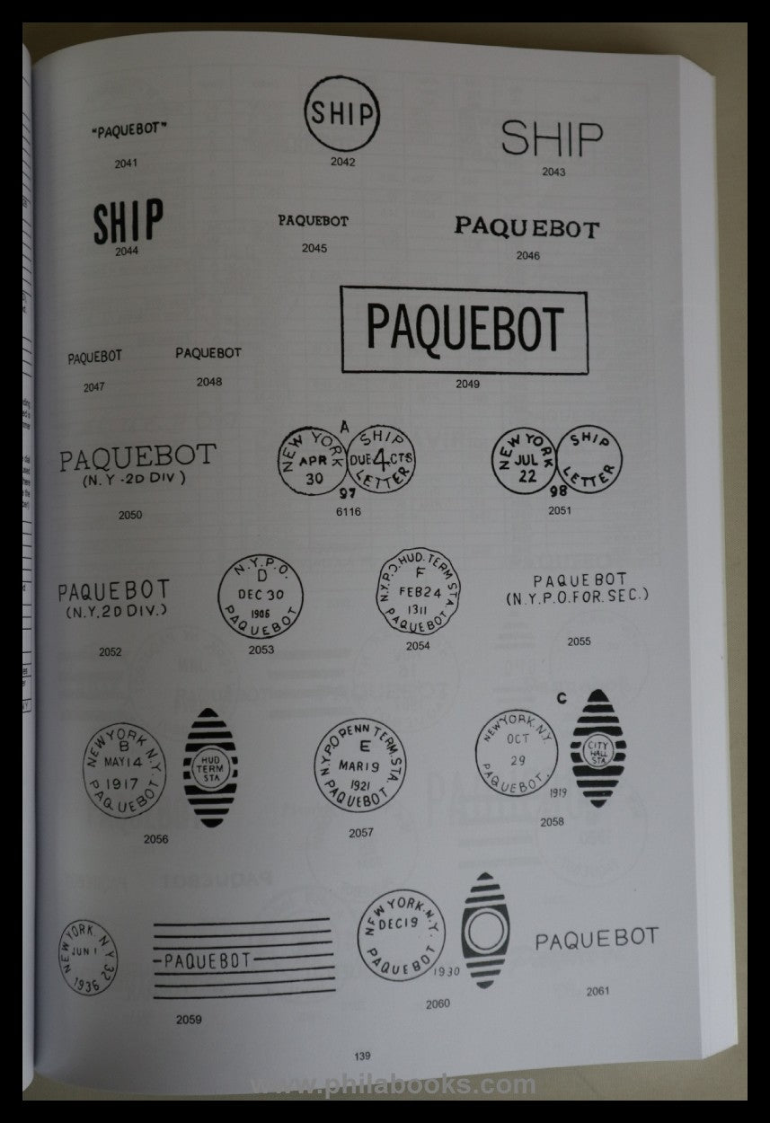 Dovey/Morris, Paquebot Cancellations of the World, Roger Hosking' ...