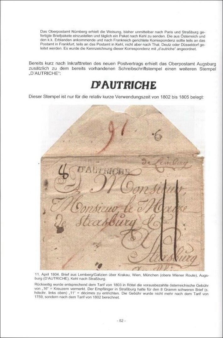 Munich Stamp Club eV, postal relations Bavaria - Austria ...