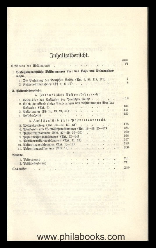 Niggl, Dr. A., [President of the OPD Nuremberg], postal traffic laws de ...