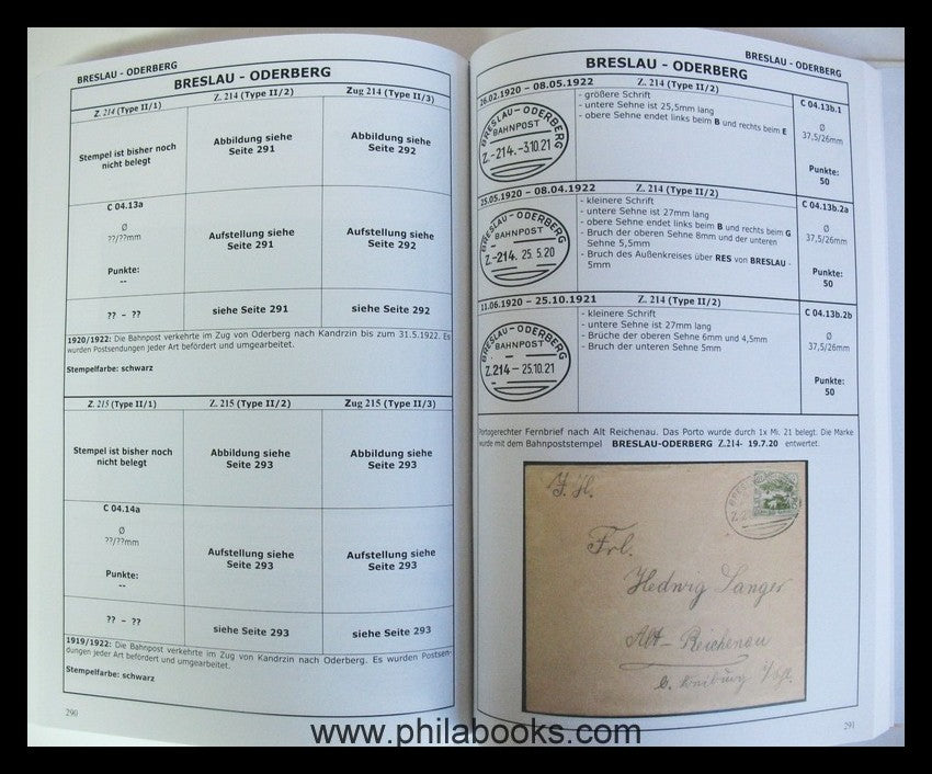 Gruber, G., Bahnpost im Abstimmungsgebiet Oberschlesien 1920-22, 2 ...