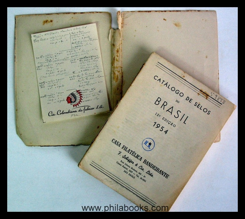 Schiffer & Cia., Sao Paulo, Catalogo de Selos do Brasil 1954, 200  ...