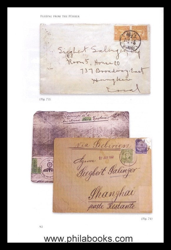Brinson/ Kaczynski, Fleeing from the Fuehrer, A postal history of  ...