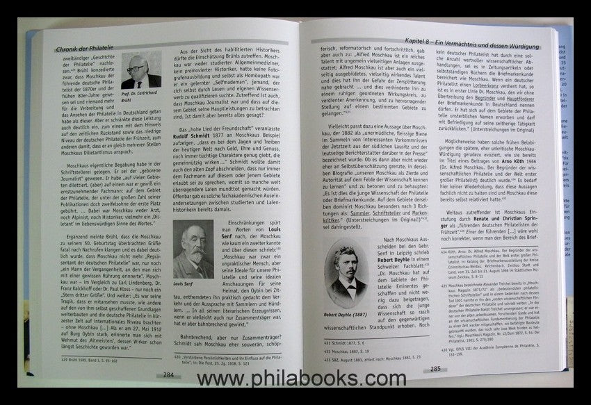 Maassen, W., Alfred Moschkau, Philatelist, Heimatkundler und Museu ...