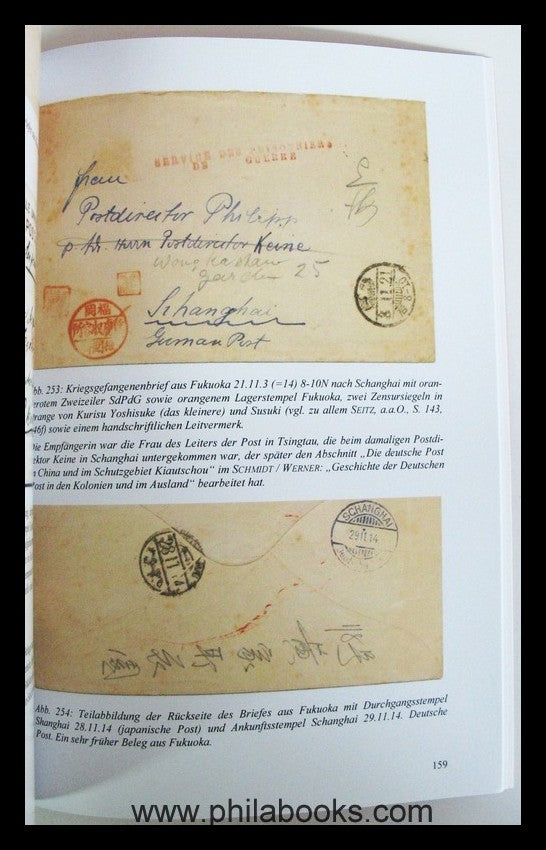 Knieper, M., Kriegspost Kiautschou, Eine Darstellung zur Postgesch ...