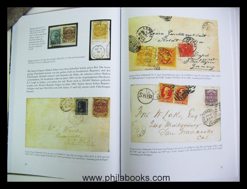 Hermann, W., Die Postgeschichte von Samoa 1834-1919, Von den frühe ...