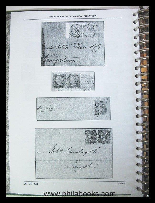 Sutcliffe/Jarvis, Encyclopaedia of Jamaican Philately (including P ...