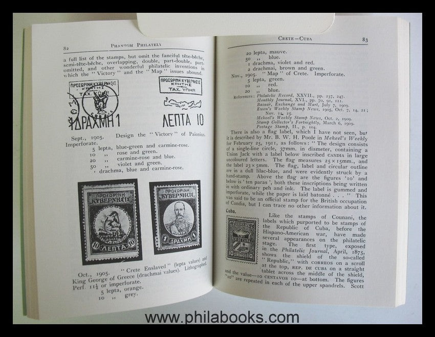 Melville, F.J., Phantom Philately, A Descriptive List of Stamps Th ...