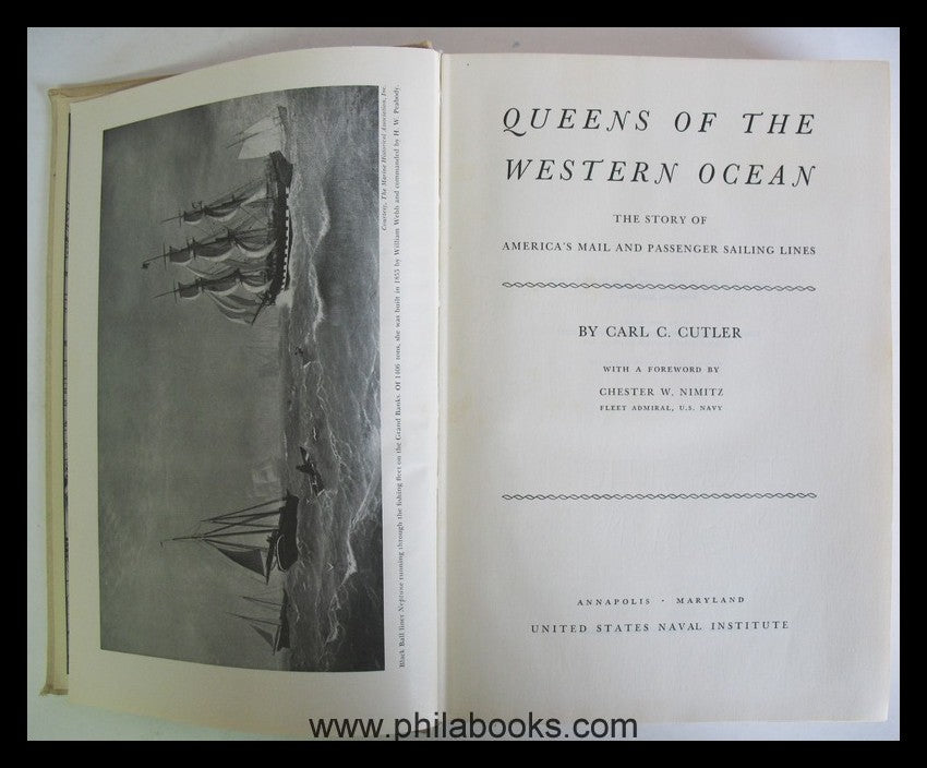 Cutler, C. C., Queens of the Western Ocean, The Story of America's ...
