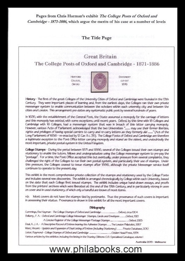 Philatelic Summit Papers, edited by Jonas Hällström, Postiljionen, ...