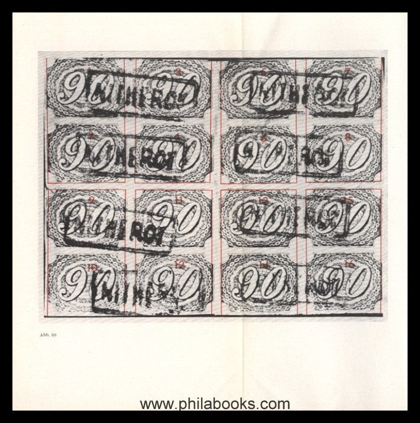 Dromberg, D.A., Brasilien, Große Retusche der 300 Reis-Marke von 1 ...