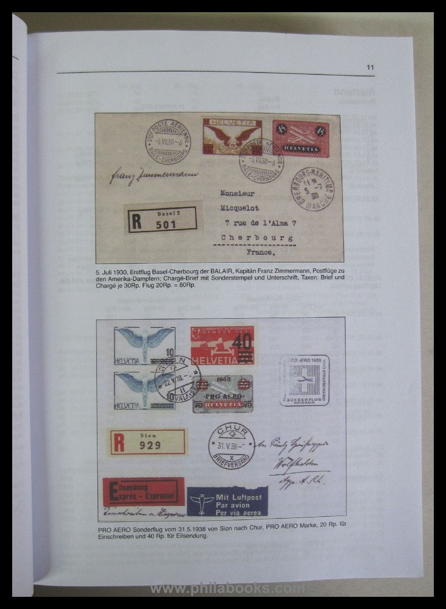 Schweizerisches Luftposthandbuch, Ausgabe 2013, 2013, farbig, 960  ...
