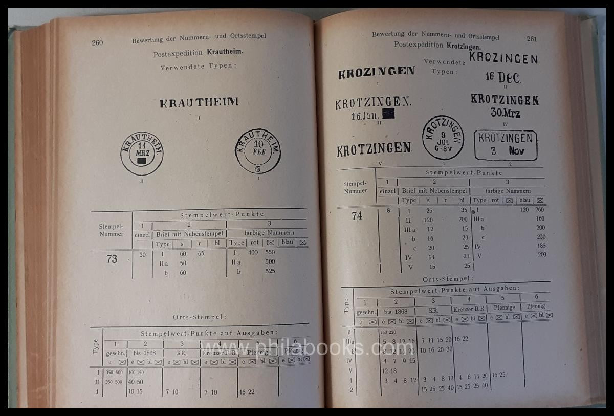Simon, S., Baden-Handbuch komplett in 2 Teilen, 1. Teil Vorphilate ...