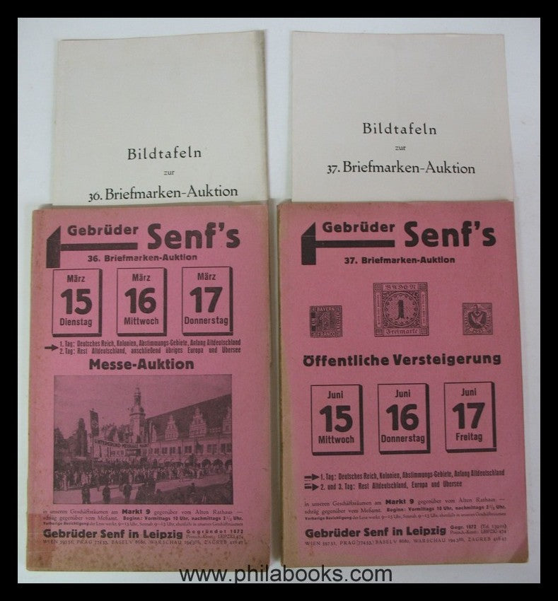 mustard, auction ex 026-037, 1935/1938