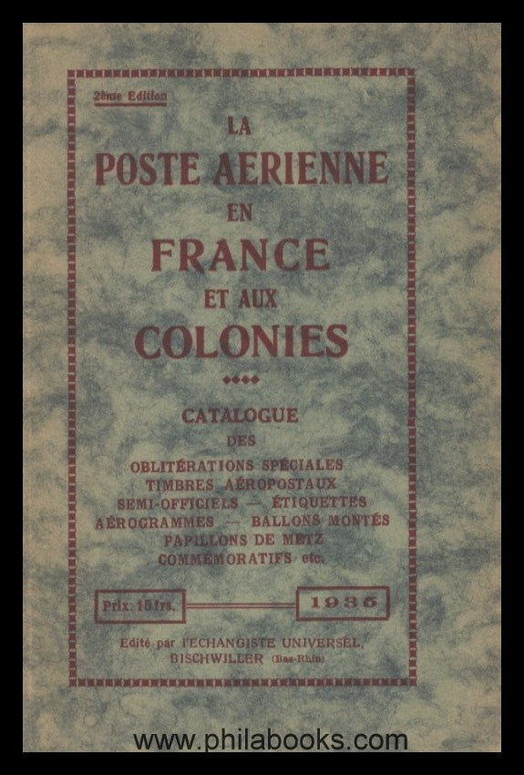 l' Echangiste Universel, Bischwiler: La Poste Aerienne en France e ...